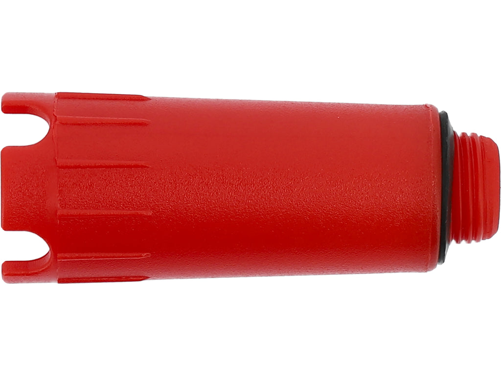 Hydraulische Plug, Installateur 1/2'' Met Pakking, Rood, 10 Stuks