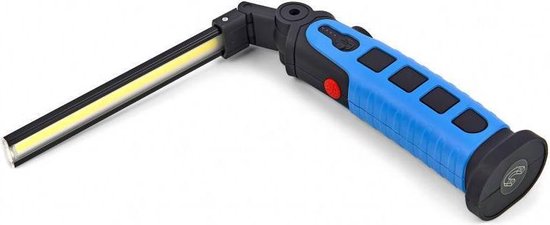350 Lumen Professionele Opvouwbare en Oplaadbare LED Lamp Met 3 Functies en Magneet