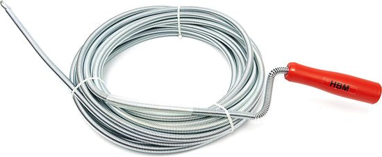 Ontstoppingsveer 10 Meter met klauw Mechanische Rioolveer