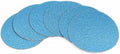 150 mm K120 schuurschijf BLAUW voor METAAL