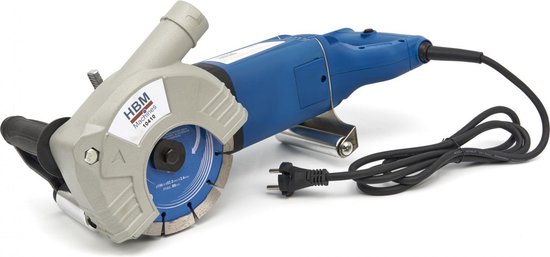 Professionele 2400 Watt  Elektrische Muurfrees / Sleuvenfrees met 5 Diamantschijven