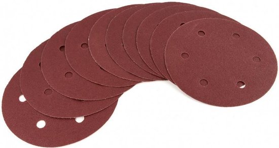 225mm 10-delige k180 schuurschijfset voor wand- en plafondschuurmachine