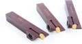 12 mm Afsteekhouder / Langsdraaibeitel met 3mm Wisselplaat Plus 10 extra Wisselplaten