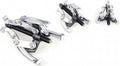100 mm 3 arm CRV poelietrekker