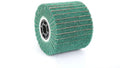 Schuurcilinder nylon web lamellen voor satineermachine, 100 x 120 mm Korrel 180
