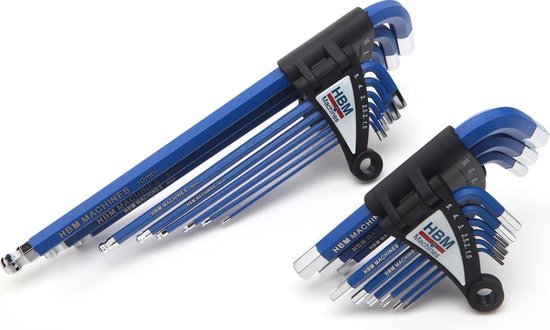 Metrische Inbussleutel Sets Lang 9 Delig