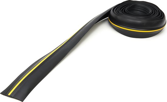605 cm. Rubberen Weerbestendige Tochtstrip / Tochtband voor Garagedeur