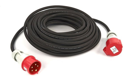 10 Meter 380 Volt 5Gx1,5 mm Professioneel Verlengsnoer