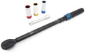 Momentsleutel 5-delig. 1/2 inch, 40 - 210 Nm INCL. Velgen Bescherm Doppen 17, 19 en 21 mm