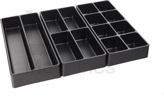 Inlay / vulling voor gereedschapswagen (4 cm hoog)