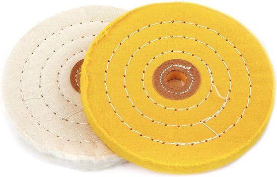 2 Delige 150 mm Polijstschijvenset (Voor en Napolijsten)