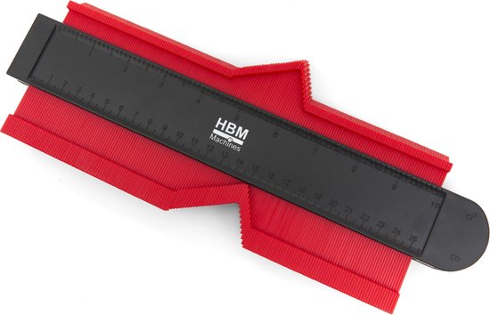 180 x 130 x 21 mm Professionele Magnetische Profielmal met Vergrendeling