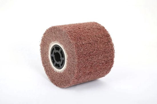 Schuurcilinder nylon web voor satineermachine, 100 x 120 mm Korrel 60