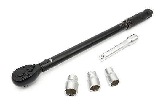 5 Delige 1/2" Momentsleutel 28-210 NM
