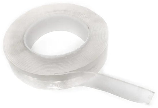 5 Meter Dubbelzijdig Nano Tape, Grip Tape, Afwasbaar en Herbruikbaar