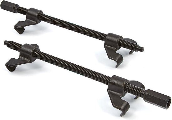 Veerspanner set - 2 delig - 360mm - Schokbreker veerspanner - Sportdemper veerspanner - Buitenzijde spanner