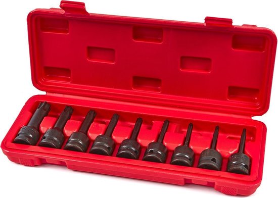 9 Delige Lange Torx Krachtdoppenset