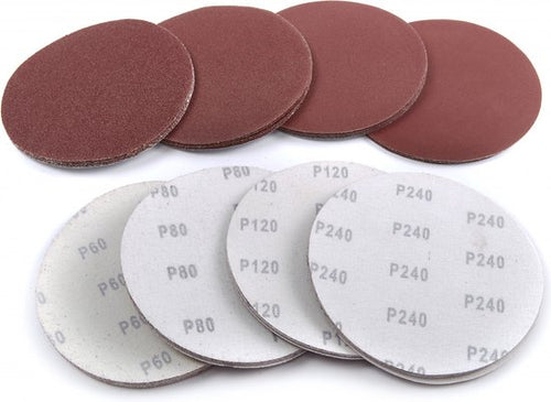 10 stuks 150 mm K60 Schuurschijf met Klittenband