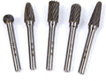 5 Delige Volhardmetalen Frezenset voor NON-FERRO