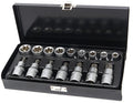 16 Delige 1/2" Inwendige en Uitwendige Torx Doppenset