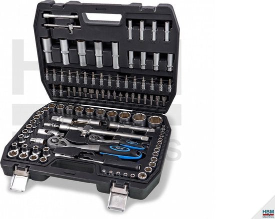 108 Delige Professionele Doppenset INCH Maten(engelse maten) for pro's