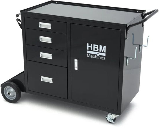 Professionele XL Heavy Duty Verrijdbare Laswagen Deluxe