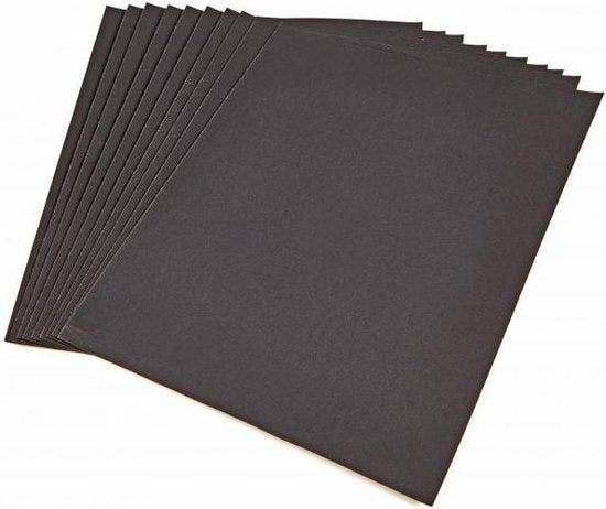 Waterproof schuurpapier pak van 10 stuks K1000