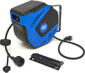15 Meter Professionele 3x2,5mm Automatische Stroomhaspel / Kabelhaspel Uitgerold: 2000 watt