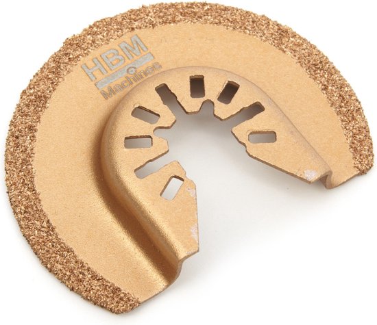 Hardmetalen Zaagblad 64 mm Half Rond Voor Beton, Steen en Tegels voor Multitool