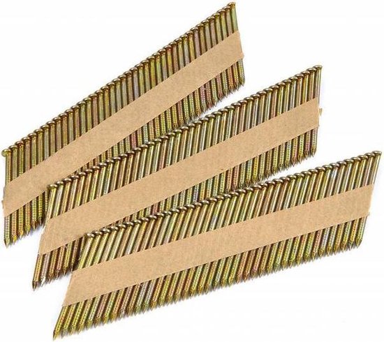 Gegalvaniseerde Ring Spijkers Lengte 90mm, dikte 3,1mm (3000 stuks)