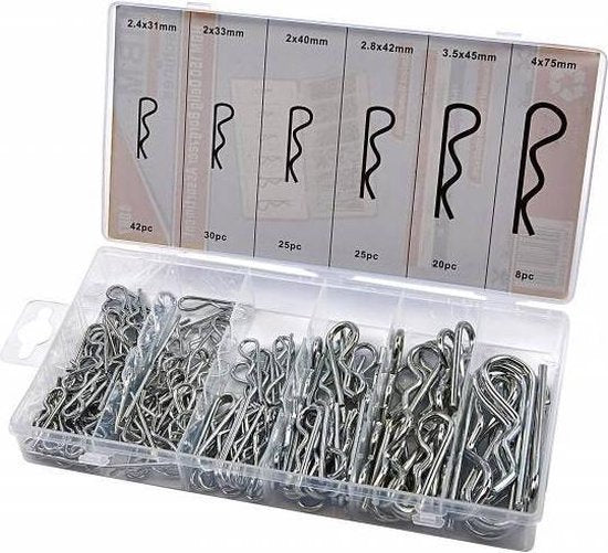 Silverline Borgveer assortiment 150-delig assortiment