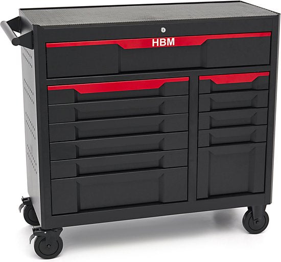 Black Line Gereedschapswagen Heavy Duty 12 laden 106 cm
