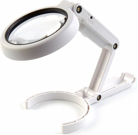 75 mm Luxe Hand loupe / Loep Met LED Verlichting (USB)