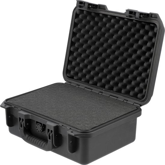 Hermetische gereedschapskoffer - IP55 Stof- en Schokbestendig - Inclusief Drukventiel - 36x29x16.5 cm