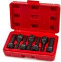 7 Delige Lange Inbus Krachtdoppenset met 3/8" Opname