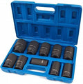 10 Delige 3/4" Krachtdoppenset Grote Maten