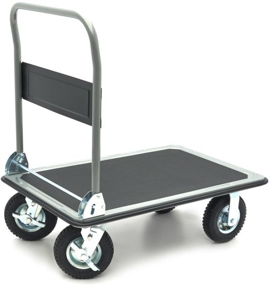 Opvouwbare Transportwagen 350 kg (Voorzien van Degelijke Wielen)