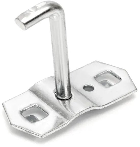5 Stuks Enkele Haak voor Gereedschapswand - 50 x 6 mm