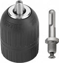 1/2″ Snelspanboorkop - 2-13 mm - voor boorhamer met adapter - SDS - boorhamer verloopstift - Boorkop - Tandkransboorhouder - snelwisselboorhouder - spanhouder