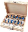 12 Delige Widia Houtfrezen Set