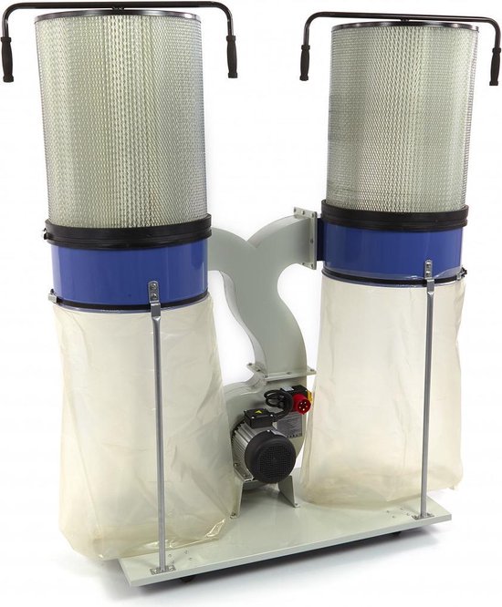 300 Profi Stofafzuiginstallatie 400 Volt 4000 M3 per uur.