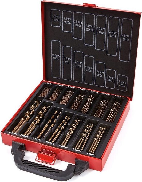 99 Delige HSS - 5% Cobalt Borenset