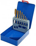 7-delige HSS -TIN gecoate Machinetapset M3-12