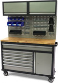 Werkbank 136 cm PROFI met kastenwand