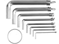 Zeskantige Sleutels /Hex/ 2-10 Mm, Cr-V, Set Van 8 Stuks.