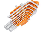 Zeskantige Sleutels /Hex/ 1,5-10 Mm, Set Van 10 Stuks.
