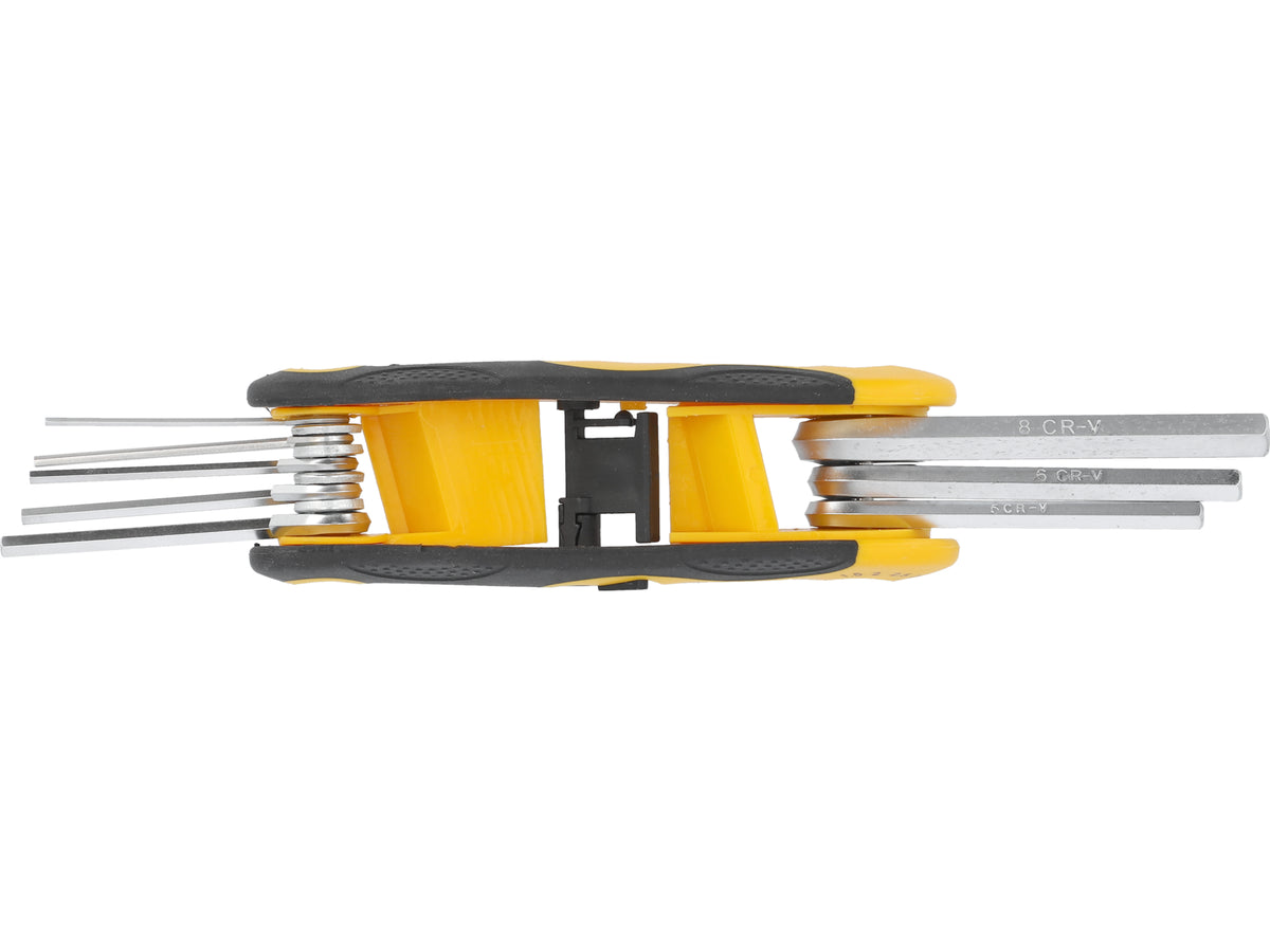 Zeskantsleutels 1,5-8 Mm, Cr-V, Set Van 8 Stuks.