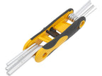 Zeskantsleutels 1,5-8 Mm, Cr-V, Set Van 8 Stuks.