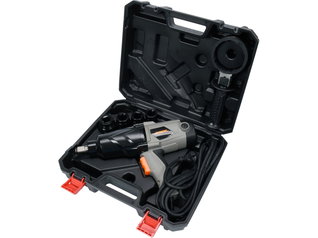 Elektrische Slagsleutel 3/4'', 800 Nm, 1100 W, Met Doppenset