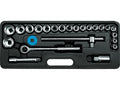 Dopsleutels 1/2'', 10-32 Mm, Set Van 24 Stuks.